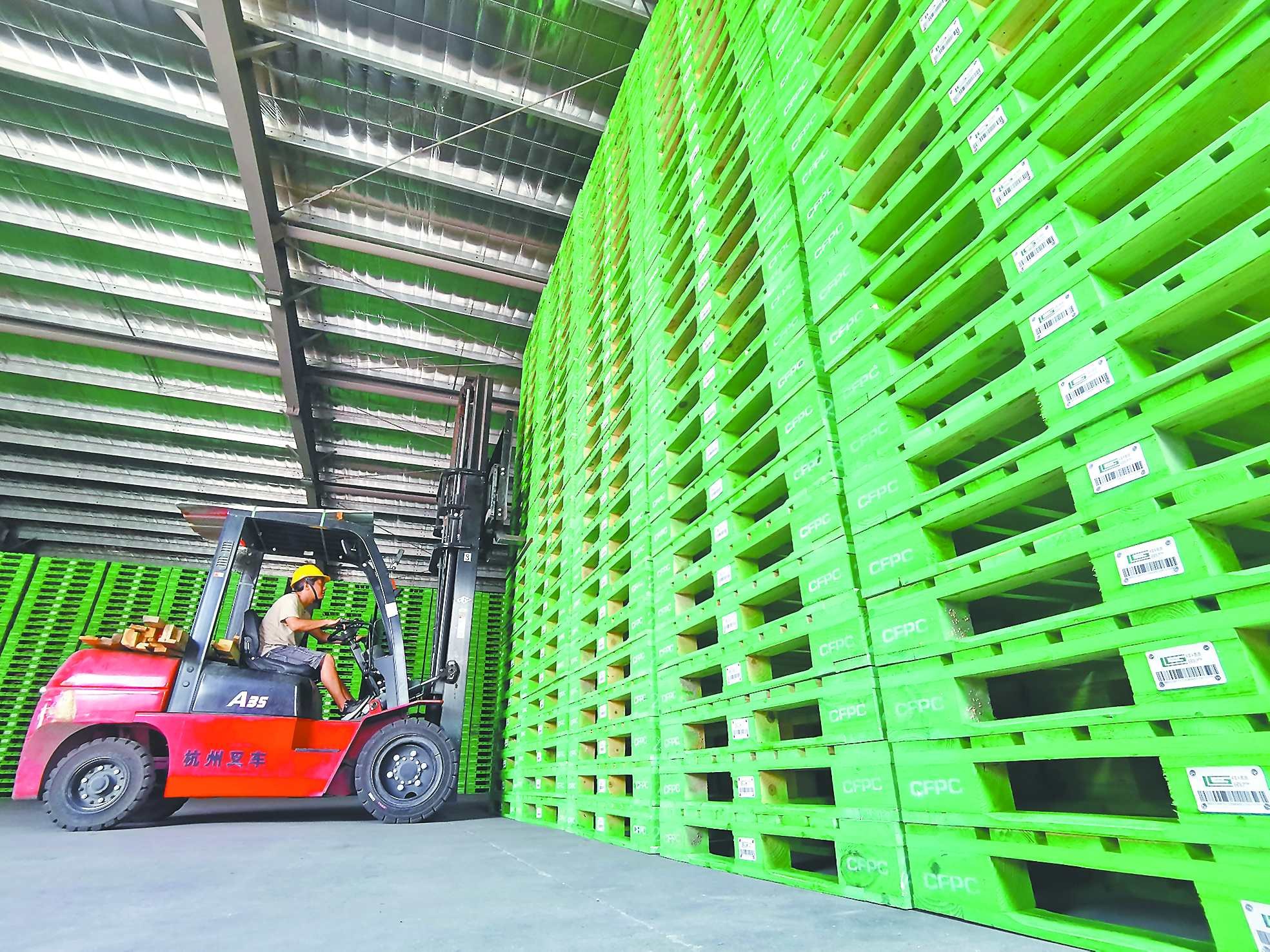 福建省国林木材产业园做大木托盘产业 着力打造“碳中和”木业产业园