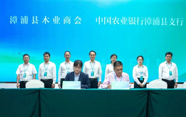 20亿授信签约 推进福建漳浦木业产业产业高质量发展